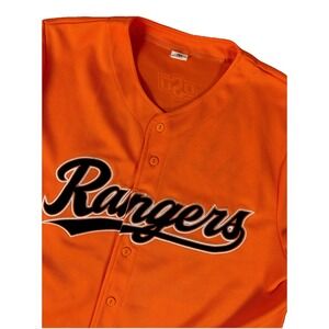 Texas Rangers X Oklahoma State Heaney 44 Baseball Jersey Mens XL Orange OSU NCAA